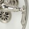 Kingston Brass CA19T8 3-3/8" Tub Wall Mount Clawfoot Tub Faucet with Hand Shower, Brushed Nickel CA19T8 - alternate 2